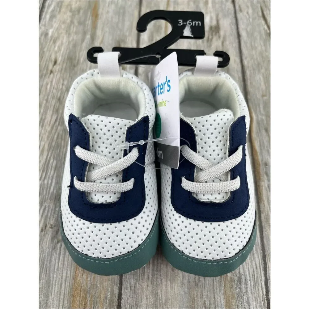 Baby Boy Carter’s Boots &  Slip On Sneaker Shoes Size 3-6 Months